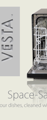 Westland DWV335BBS Vesta Built-in Dishwasher 